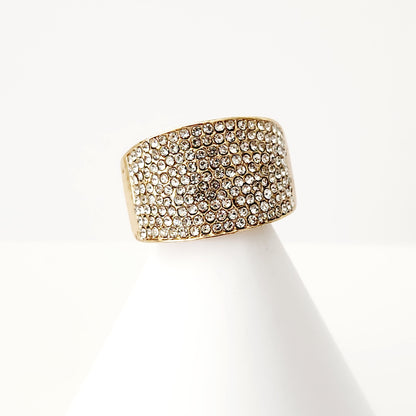 Sparkling Crystal Band Stretch Ring