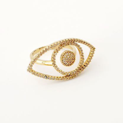 Golden Eye Ring