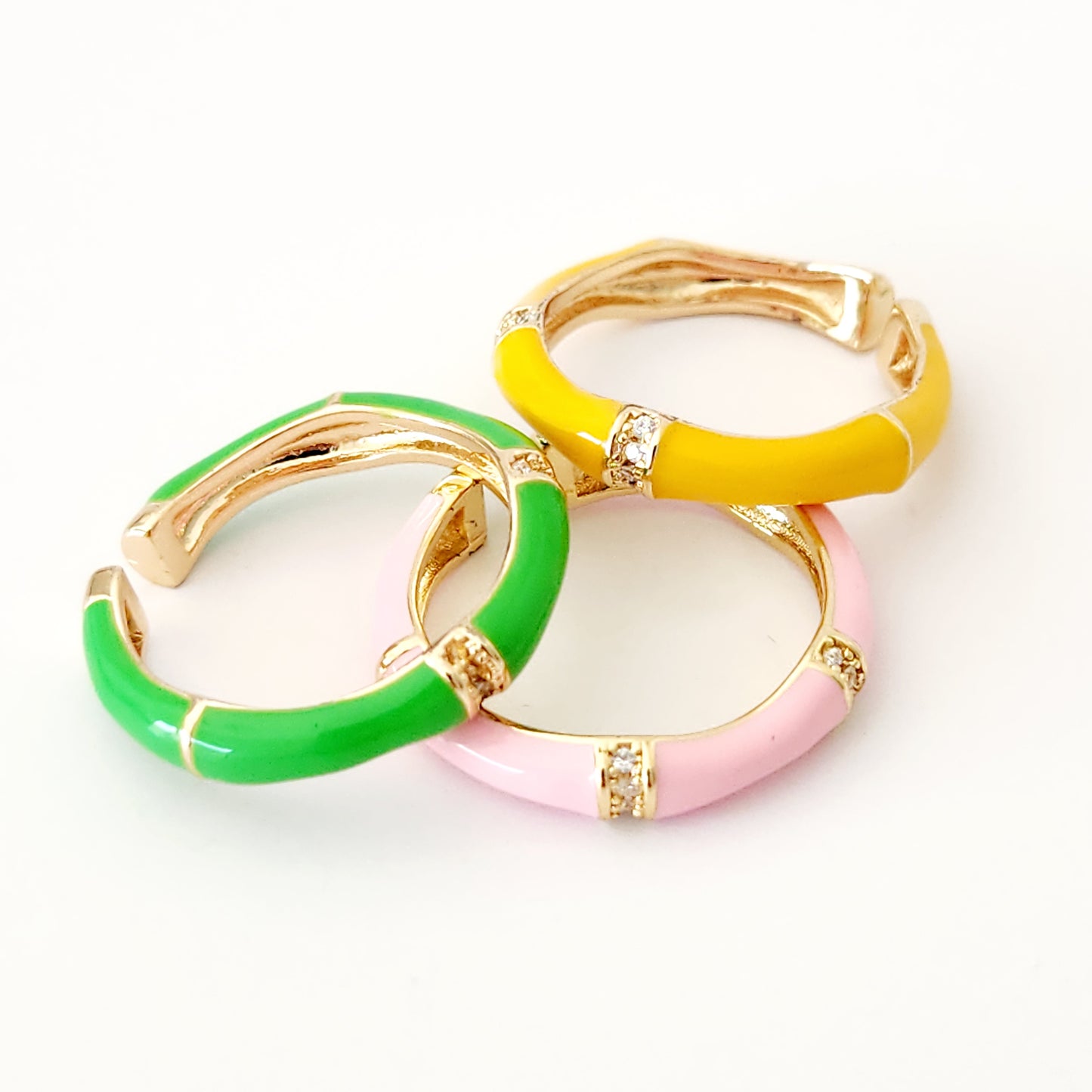 Pastel Enamel Bands