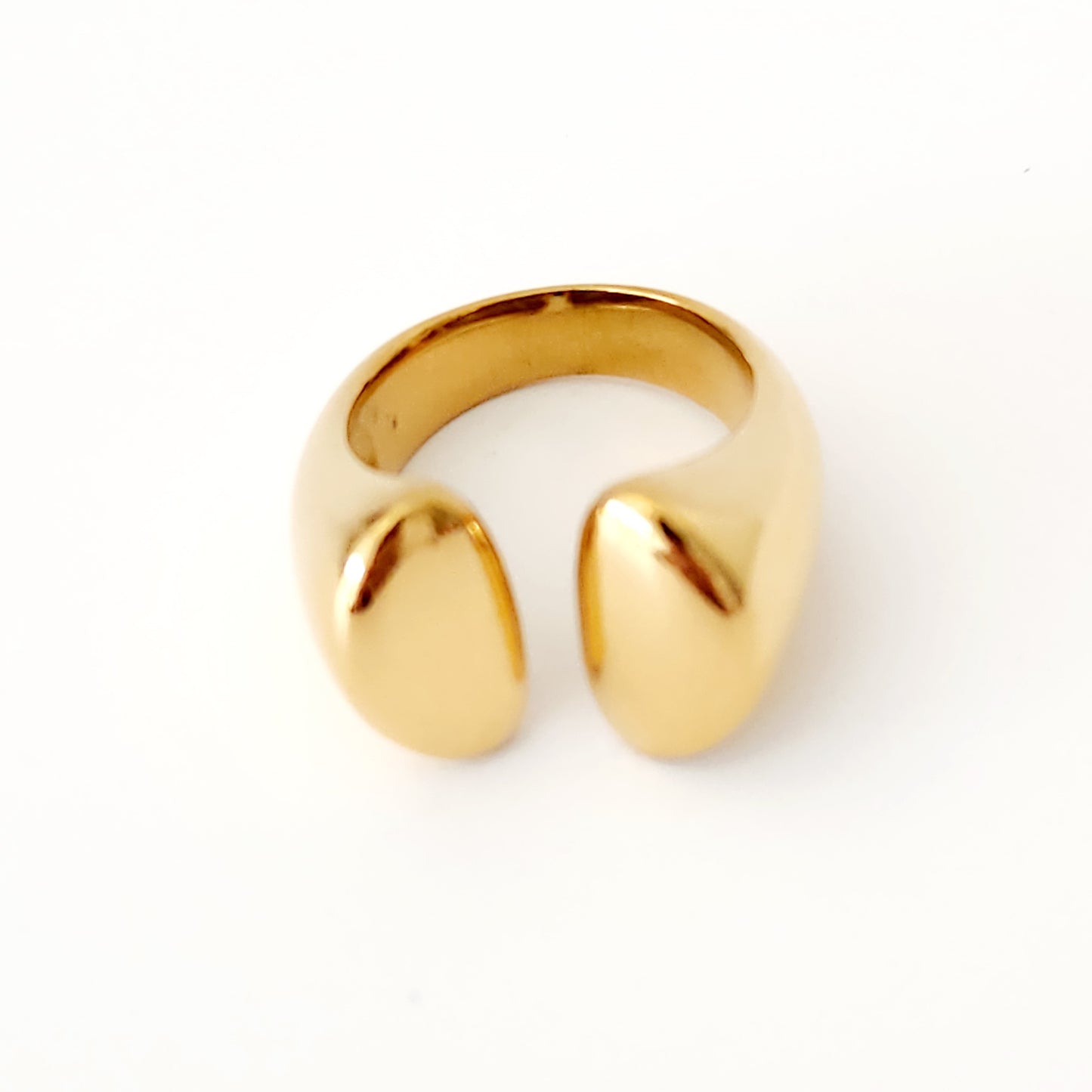 Polished Open Ring (Gold)