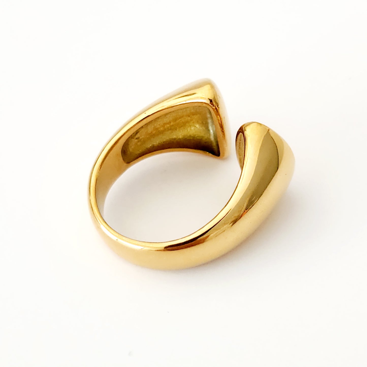 Polished Open Ring (Gold)