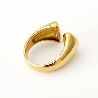 Polished Open Ring (Gold)