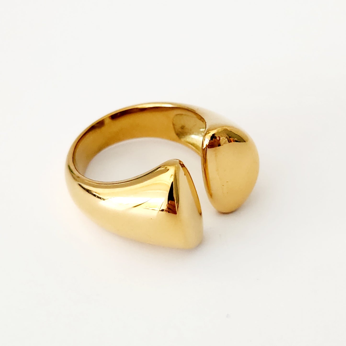 Polished Open Ring (Gold)