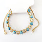 Evil Eye Luxe Slider Bracelet