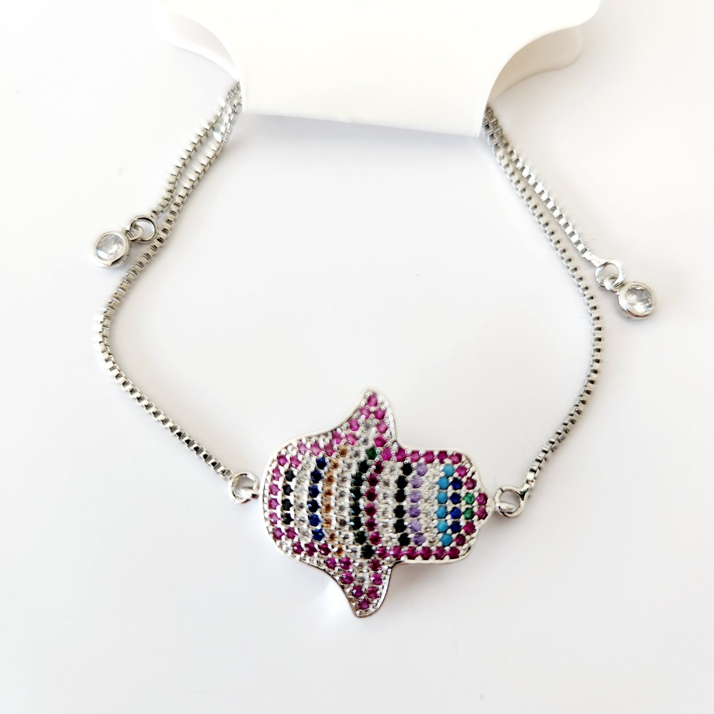 Sparkling Hamsa Bracelet