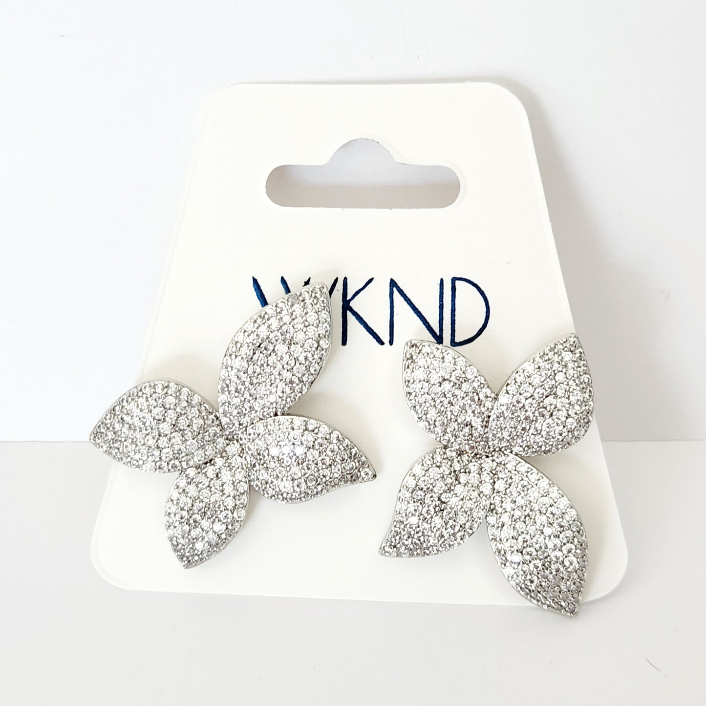 Sparkling Floral Studs