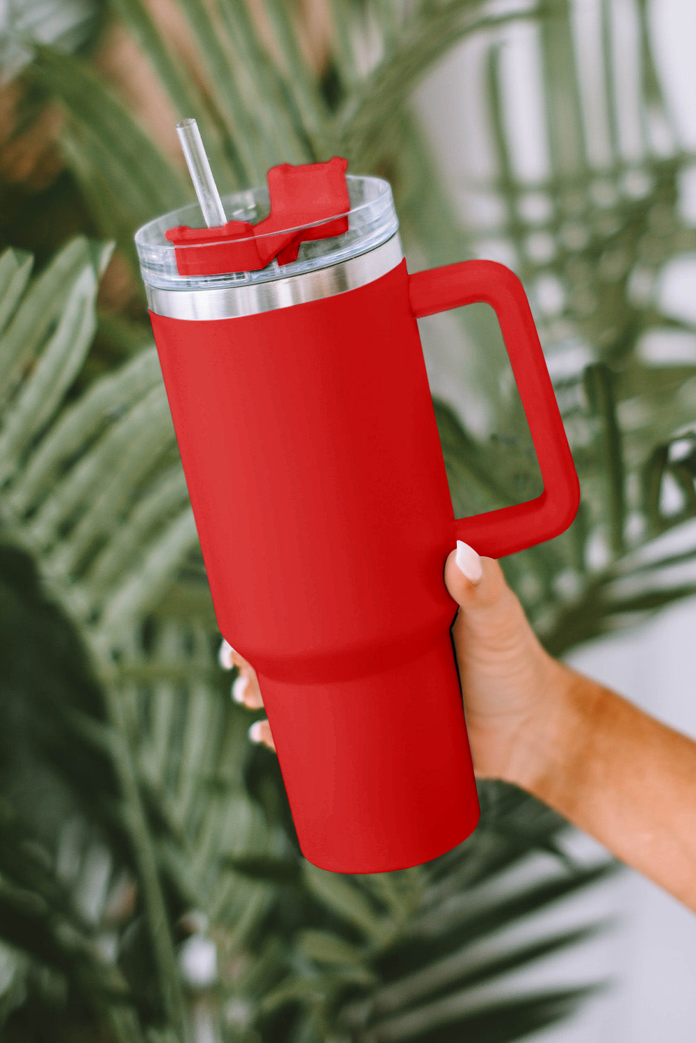 Fiery Red 304 Stainless Steel Double Insulated Cup 40oz