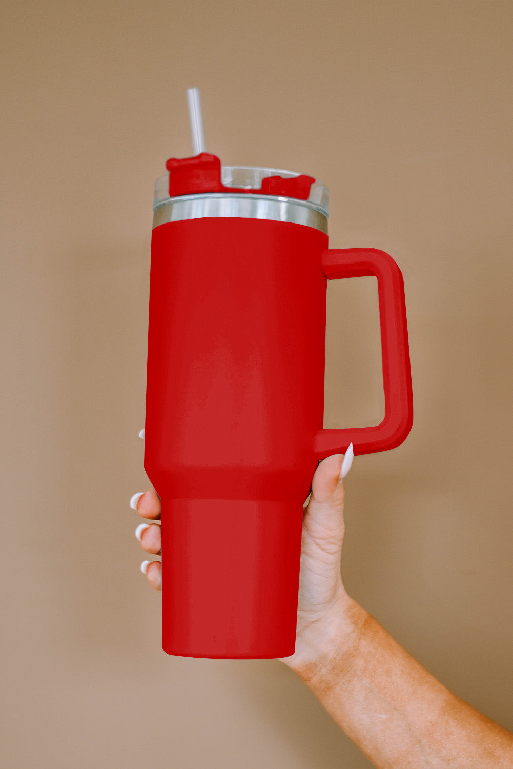 Fiery Red 304 Stainless Steel Double Insulated Cup 40oz